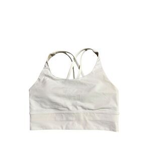 Lululemon white Sports Bra Size 6